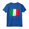 T-shirt «I Love Italy» con Bandiera Italiana - Design Grafico Maglietta per Veri Amanti dell'Italia