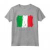 T-shirt «I Love Italy» con Bandiera Italiana - Design Grafico Maglietta per Veri Amanti dell'Italia