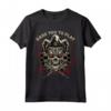T-shirt per giocatori di freccette - Dare you to play evil skull Maglietta - Idea regalo unica per giocatori di freccette