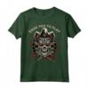 T-shirt per giocatori di freccette - Dare you to play evil skull Maglietta - Idea regalo unica per giocatori di freccette