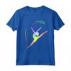 Ritmica Sport Ginnastica - RSG Maglietta con Fascia Sportiva - Elegante e Colorata per Appassionati di Ginnastica Ritmica