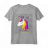 I Love Unicorns - Funny Cute Illustration Unicorn Graphic Maglietta for Kids and Adults - Trendy Gift Idea for Unicorn Lovers
