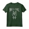 Gesto delle Corna Rocker Rock N Roll Heavy Metal Vintage Maglietta - Regalo Compleanno Natale per Amanti della Musica Rock e Metal