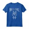 Gesto delle Corna Rocker Rock N Roll Heavy Metal Vintage Maglietta - Regalo Compleanno Natale per Amanti della Musica Rock e Metal