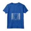 Donna Collezionare Francobolli Codice a Barre Hobby e Sport - Maglietta con Collo a V per Appassionati - Design Fantastico