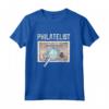 Filatelista Collezione Francobolli - Design Storia Maglia a Manica - Regalo Unico per Studiosi di Philately