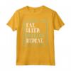 Eat Sleep Collect Repeat - Maglietta Raccoglitore di Francobolli - Ideale per Collezionisti - Acquista Abbigliamento Filatelico Online