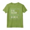 Eat Sleep Collect Repeat - Maglietta Raccoglitore di Francobolli - Ideale per Collezionisti - Acquista Abbigliamento Filatelico Online