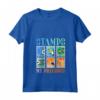 Donna Timbri My Precious Stamp Collector Maglietta con Collo a V - Abbigliamento Tematico per Collezionisti di Francobolli
