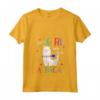 Donna Just A Girl Who Loves Alpacas - Camicia Regalo Alpaca con Collo a V - Ideale per Natale o Compleanno