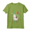 Donna Just A Girl Who Loves Alpacas - Camicia Regalo Alpaca con Collo a V - Ideale per Natale o Compleanno