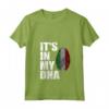 Donna Regalo Italia It's In My DNA Italian Pride Italia Maglietta con Collo a V - Ideale per gli Amanti dell'Italia e Regalo di Compleanno o Natale