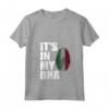 Donna Regalo Italia It's In My DNA Italian Pride Italia Maglietta con Collo a V - Ideale per gli Amanti dell'Italia e Regalo di Compleanno o Natale