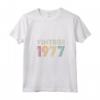 Donna Vintage 1977 45° Compleanno Regalo - Maglietta Retro 45 Anni Uomo Donna - Stile Anni '70 '80 - Compleanno Vintage