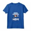 Donna Proud Goalkeeper Mom - Orgogliosa Mamma Del Portiere Maglietta con Collo a V - Ideale per Festa della Mamma Calcio