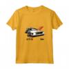 HapTiger 35th Retro Stripe DeLorean Maglietta con Collo a V - Official Apparel 20NVBF00032A-001 - Retro Style with a Modern Twist