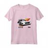 HapTiger 35th Retro Stripe DeLorean Maglietta con Collo a V - Official Apparel 20NVBF00032A-001 - Retro Style with a Modern Twist