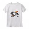 HapTiger 35th Retro Stripe DeLorean Maglietta con Collo a V - Official Apparel 20NVBF00032A-001 - Retro Style with a Modern Twist