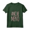 Donna Anche Meno Maglietta Scritta Divertente - Regalo per Compleanno - T-Shirt con Collo a V e Frasi Ironiche