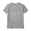 Donna Anche Meno Maglietta Scritta Divertente - Regalo per Compleanno - T-Shirt con Collo a V e Frasi Ironiche