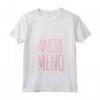 Donna Anche Meno Maglietta Scritta Divertente - Regalo per Compleanno - T-Shirt con Collo a V e Frasi Ironiche