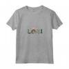 HapTiger Loki Logo Maglietta con Collo a V - Abbigliamento Ufficiale Marvel 21MFLK00012A-002