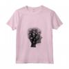 HapTiger Tree of Half Life - Maglietta con Collo a V - Design Unico albero della Vita - Leggera e Taglio Classico