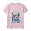 HapTiger Moana Spirit of the Ocean Waves Maglietta con Collo a V - Officially Licensed Apparel - Disney Moana Merchandise