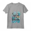 HapTiger Moana Spirit of the Ocean Waves Maglietta con Collo a V - Officially Licensed Apparel - Disney Moana Merchandise