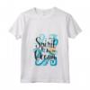 HapTiger Moana Spirit of the Ocean Waves Maglietta con Collo a V - Officially Licensed Apparel - Disney Moana Merchandise