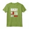 Divertente Regalo di Rugby per un Giocatore di Rugby - Felpa con Cappuccio per Fan di Rugby - Niente Caschi, Niente Imbottiture, Solo Palloni