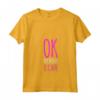 Donna Ok Ma Prima Il Caffè - T-Shirt Divertenti Caffè con Collo a V - Ideale Regalo per Amanti del Caffè (Marca HapTiger)