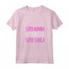 Donna Super Mamma Moglie Stanca - Maglietta Divertente con Scritte Ironiche - Regalo per Festa della Mamma o Compleanno - Marca HapTiger