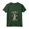 Donna Best Jack Russell Mom Ever Parson Terrier - Vintage Maglietta con Collo a V - Regalo Compleanno Festa della Mamma