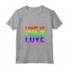 Donna Maglietta Love Is Love con Collo a V - Regalo Pride Compleanno Natale - Accessori Festa dell'Orgoglio