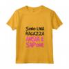 Donna T-Shirt Divertente Ragazza Ansia Sapone - Frasi Ironiche Maglietta con Collo a V - Ideale per Compleanno - Marca HapTiger