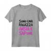 Donna T-Shirt Divertente Ragazza Ansia Sapone - Frasi Ironiche Maglietta con Collo a V - Ideale per Compleanno - Marca HapTiger