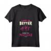 Donna Life Is Better When You Pole Dance - Funny Dancer & Workout Maglietta con Collo a V - Ideal Birthday, Christmas or Mother's Day Gift