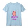 Donna Divertente Squadra di Patate Cartoon - Maglietta con Collo a V - Ideale come Regalo Divertente