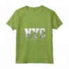 Donna NYC New York City Vintage USA America Maglietta con Collo a V - Souvenir Skyline Tee per Amanti dei Viaggi