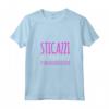 Donna Magliette Donna Sticazzi Filosofia Di Vita - T-shirt Collo a V Divertente Regalo per Compleanno - Marca HapTiger