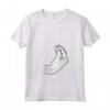 Donna Gesto Italiano Tees Divertente