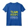 Donna Regalo Ritardatario Divertente Team Bradipo Frasi Simpatiche Maglietta con Collo a V - Ideale per Compleanni - Marca HapTiger