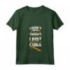 Donna Regali Cuba - Divertente Maglietta Cubana dicendo Cuba con Collo a V - Viva Cuba!