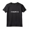 Donna Esaurita - Magliette Divertenti con Frasi Ironiche - T-Shirt Donna Collo a V - Ideale come Regalo per Amanti dell'Ironia