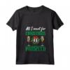 Donna Funny All I Want For Christmas Is Prosecco Spumante Wine Maglietta con Collo a V - Design Festoso per le Vacanze Natalizie