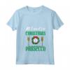 Donna Funny All I Want For Christmas Is Prosecco Spumante Wine Maglietta con Collo a V - Design Festoso per le Vacanze Natalizie