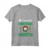 Donna Funny All I Want For Christmas Is Prosecco Spumante Wine Maglietta con Collo a V - Design Festoso per le Vacanze Natalizie