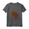 Donna Africa DNA Thumbprint Flag - Africa Pride Design for African - Maglietta con Collo a V - Gift Idea for Africans and African American