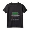 Donna Pazienza 1% Divertenti Frasi Maglia - Regali Simpatiche Maglietta con Collo a V - Ideale per Compleanno o Natale